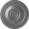 Ekena Millwork Foster Ceiling Medallion (Fits Canopies up to 5 5/8"), Hand-Painted Platinum, 19 1/8"OD x 1"P CM19FOPLS - alternate 1